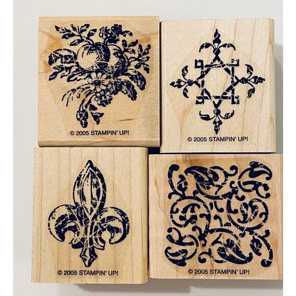 Stampin Up Timeworn Trim Stamp Set - Picture 1 of 4